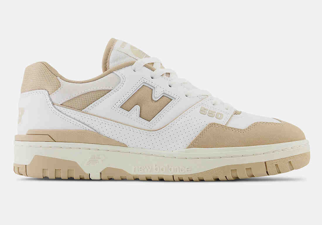 New Balance 550 White Tan Incense Release Date