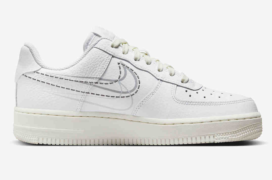 Nike Air Force 1 Low Multi-Swoosh White Sail FV0951-100