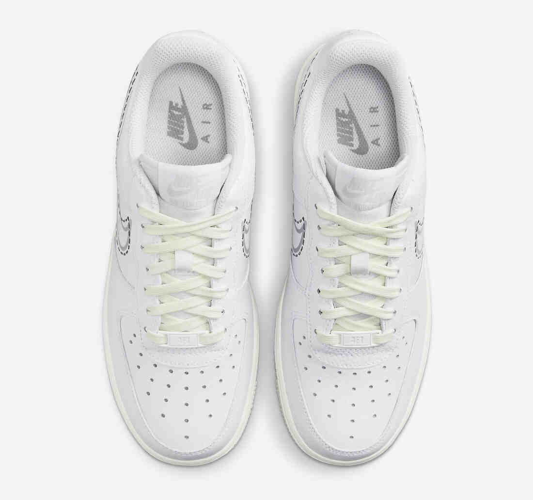 Nike Air Force 1 Low Multi-Swoosh White Sail FV0951-100