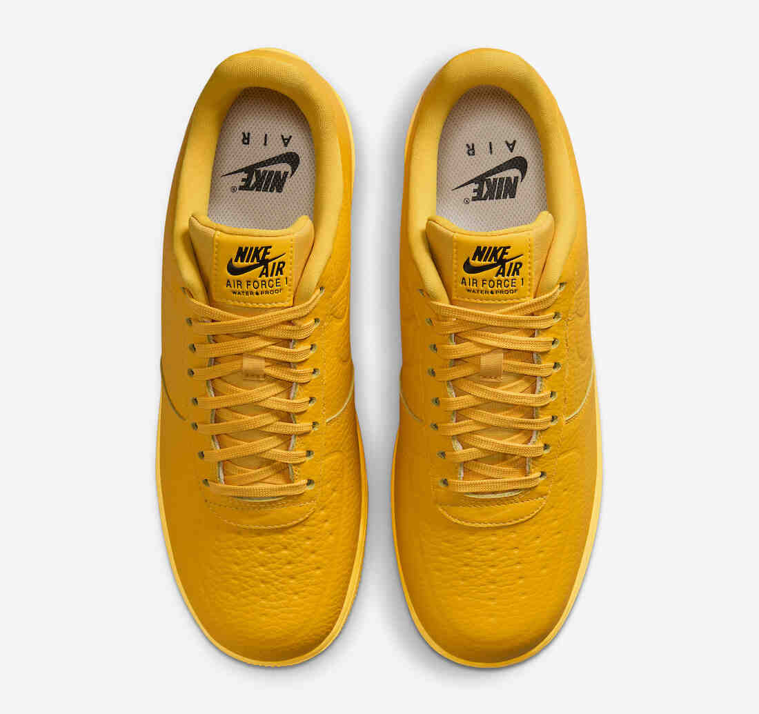 Nike Air Force 1 Low Waterproof University Gold FB8875-700