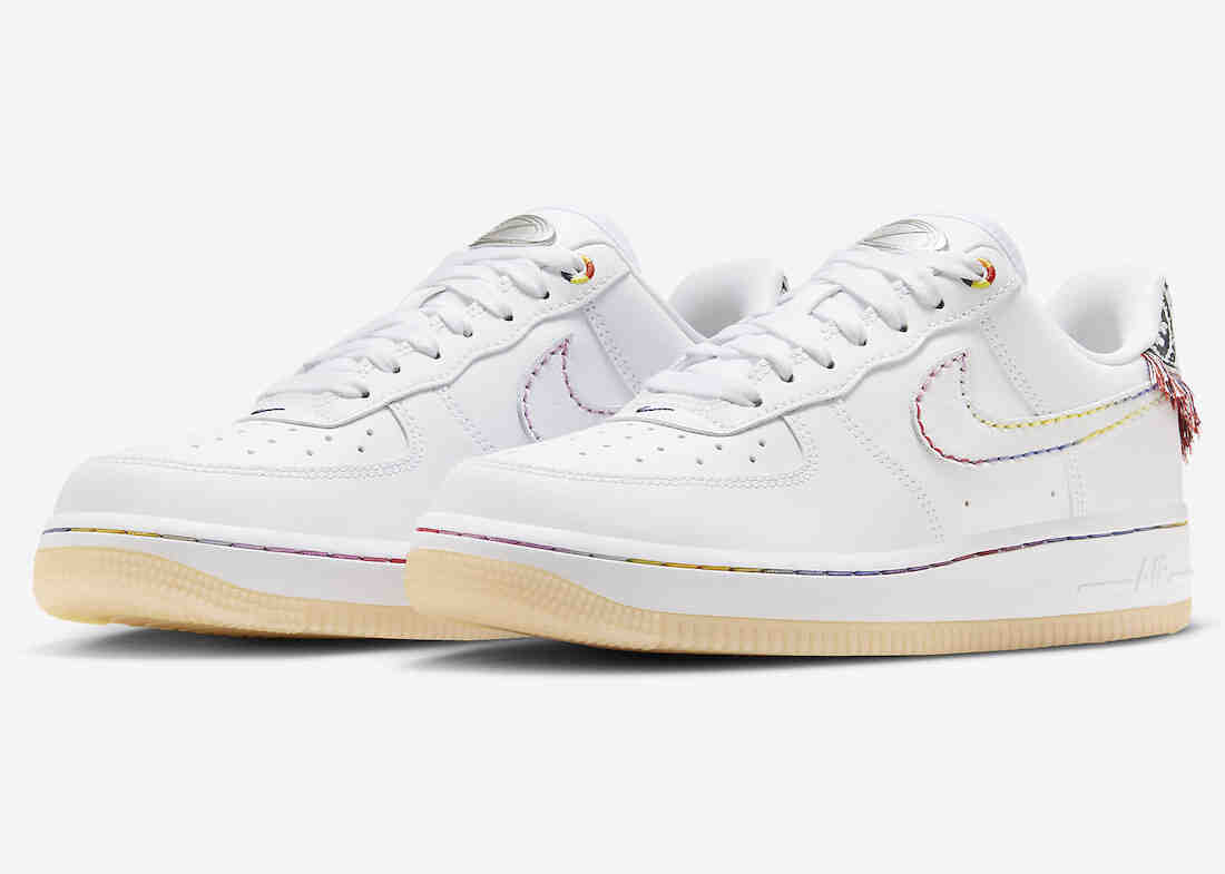 Nike Air Force 1 Low White Multi-Color FN8918-111