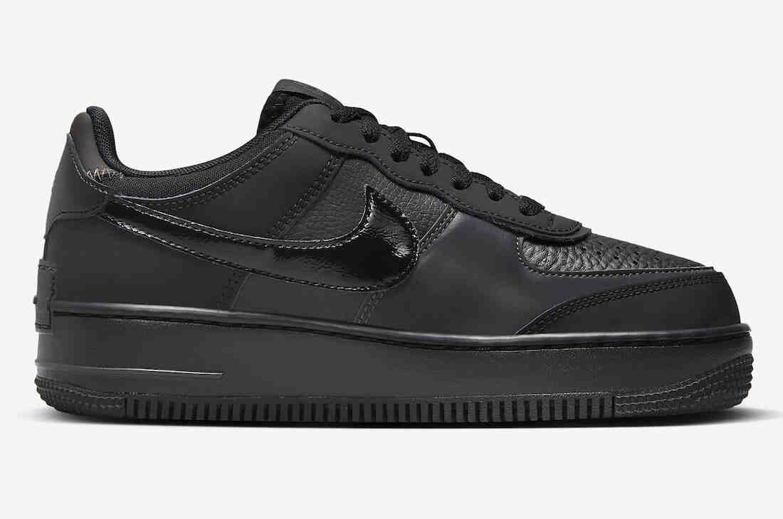 Nike Air Force 1 Shadow Triple Black FB7582-001