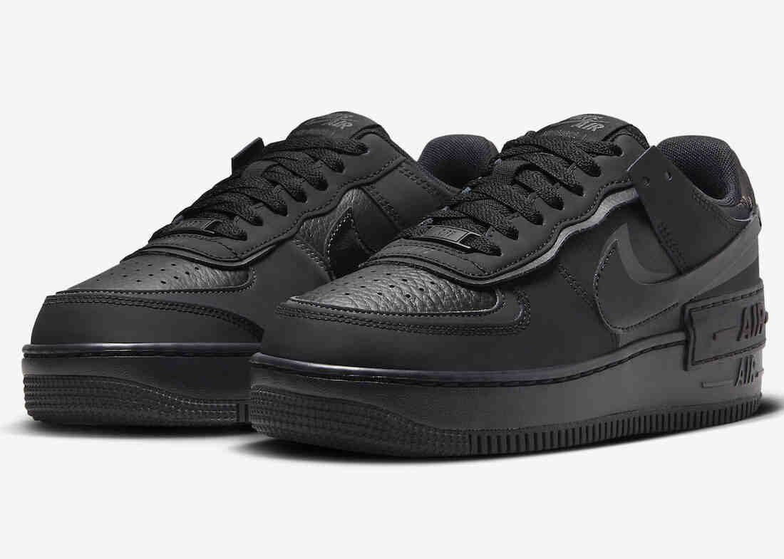 Nike Air Force 1 Shadow Triple Black FB7582-001