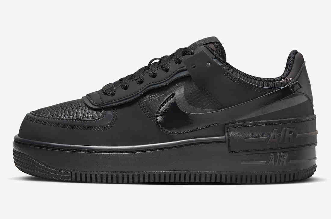 Nike Air Force 1 Shadow Triple Black FB7582-001