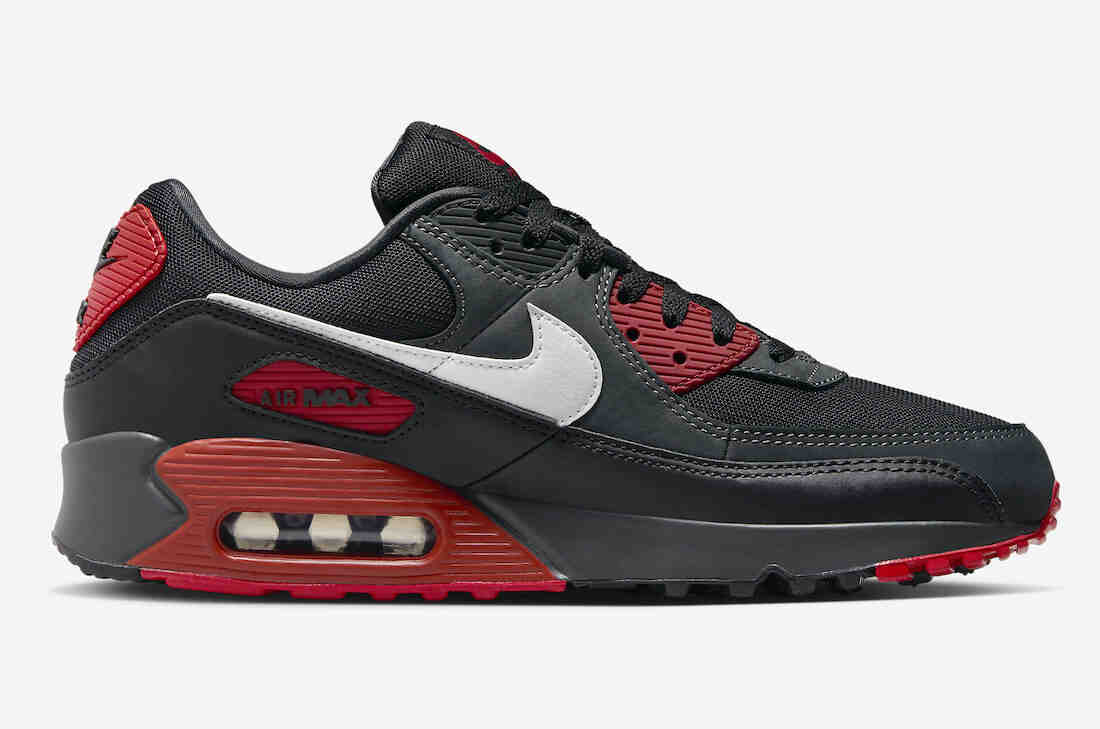 Nike Air Max 90 Anthracite Mystic Red FB9658-001