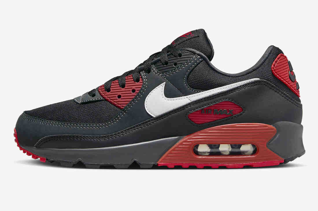 Nike Air Max 90 Anthracite Mystic Red FB9658-001