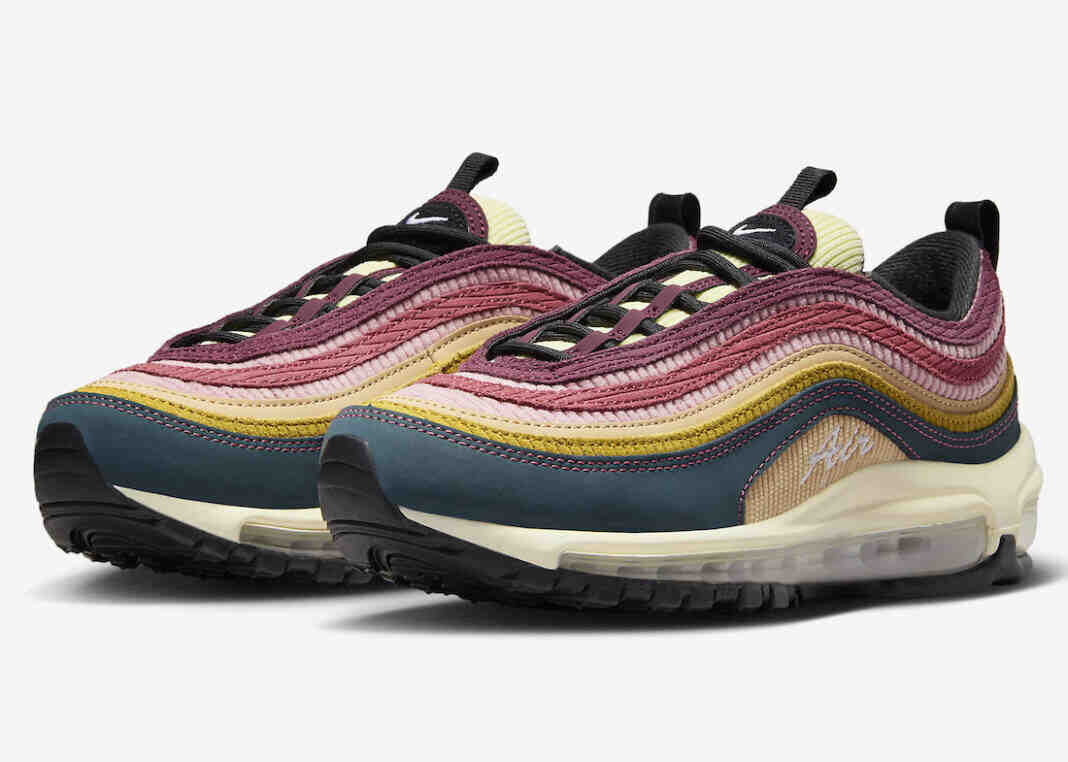 耐克Air Max 97多色灯芯绒面世