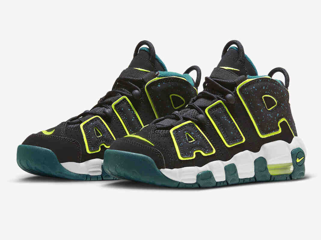 耐克Air More Uptempo “Geode Teal “儿童版发布