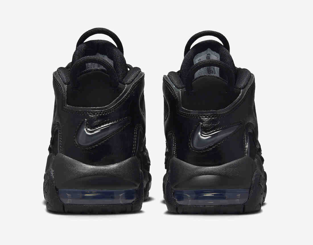 Nike Air More Uptempo GS Triple Black FV2264-001