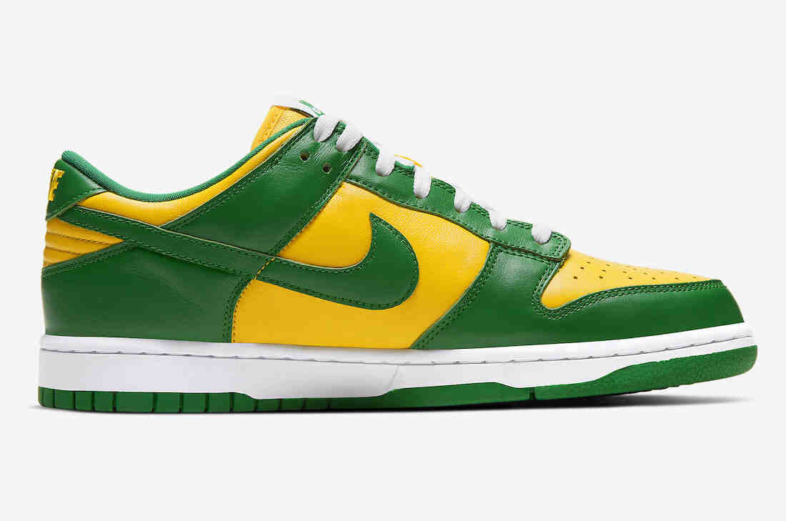 Nike Dunk Low Brazil 2024 CU1727-700 Release Date