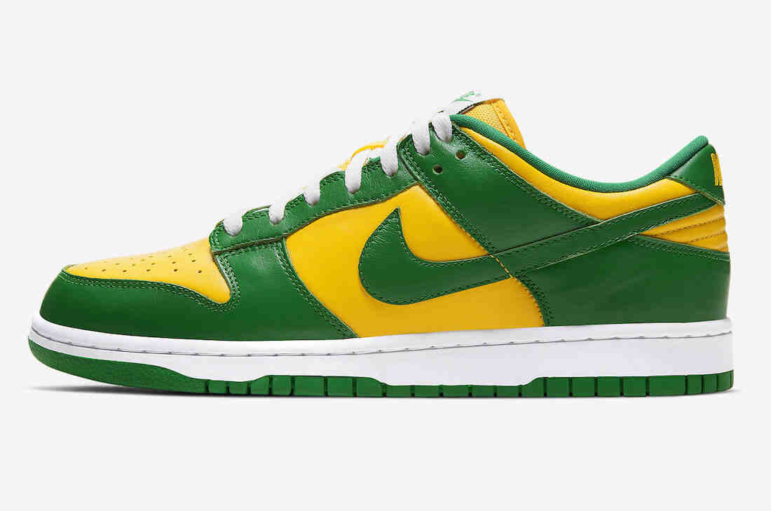 Nike Dunk Low Brazil 2024 CU1727-700 Release Date