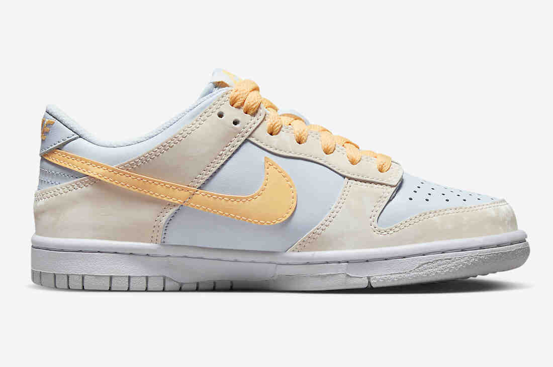 耐克, Swoosh, Nike Dunk Low, Nike Dunk, Dunk Low, Dunk - 耐克 Dunk Low "甜瓜色调 "儿童版发布