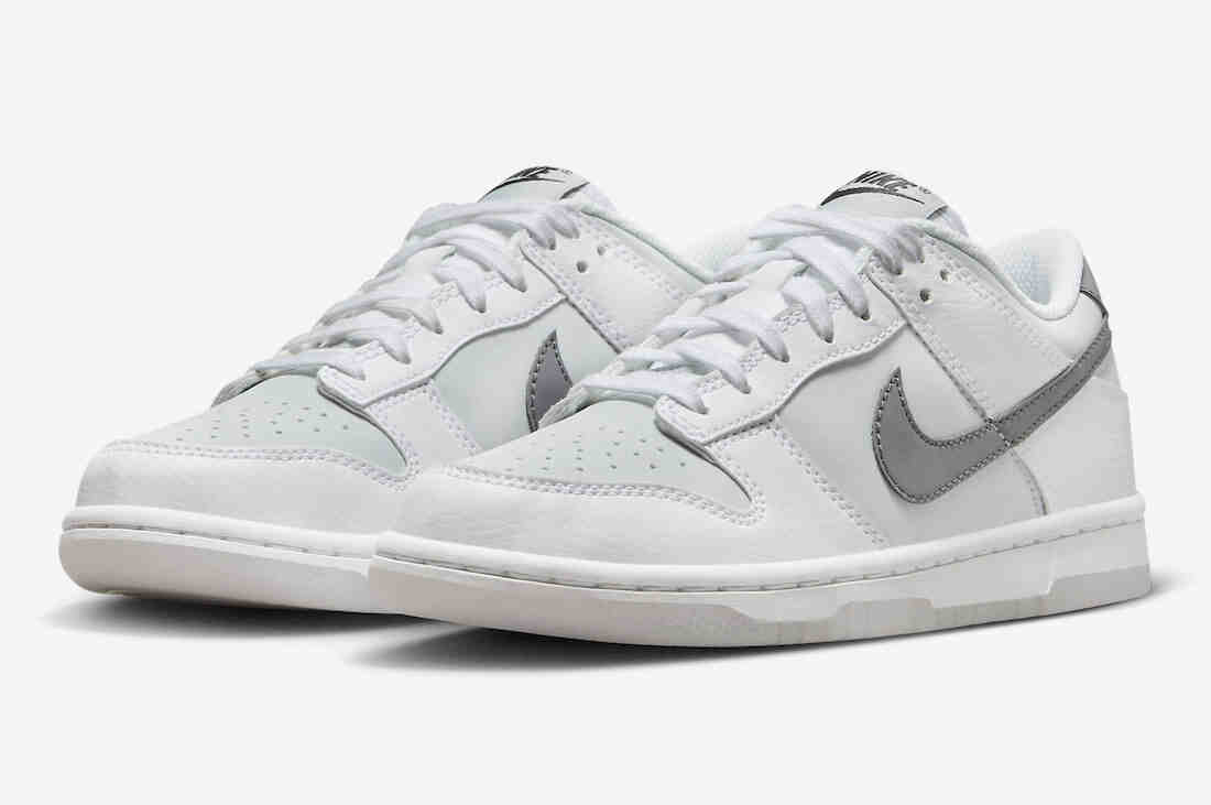 Nike Dunk Low GS Reflective Swoosh FV0365-100