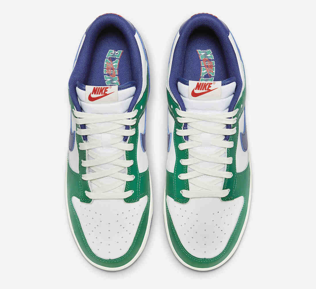 Nike Dunk Low Gorge Green Deep Royal FQ6849-141