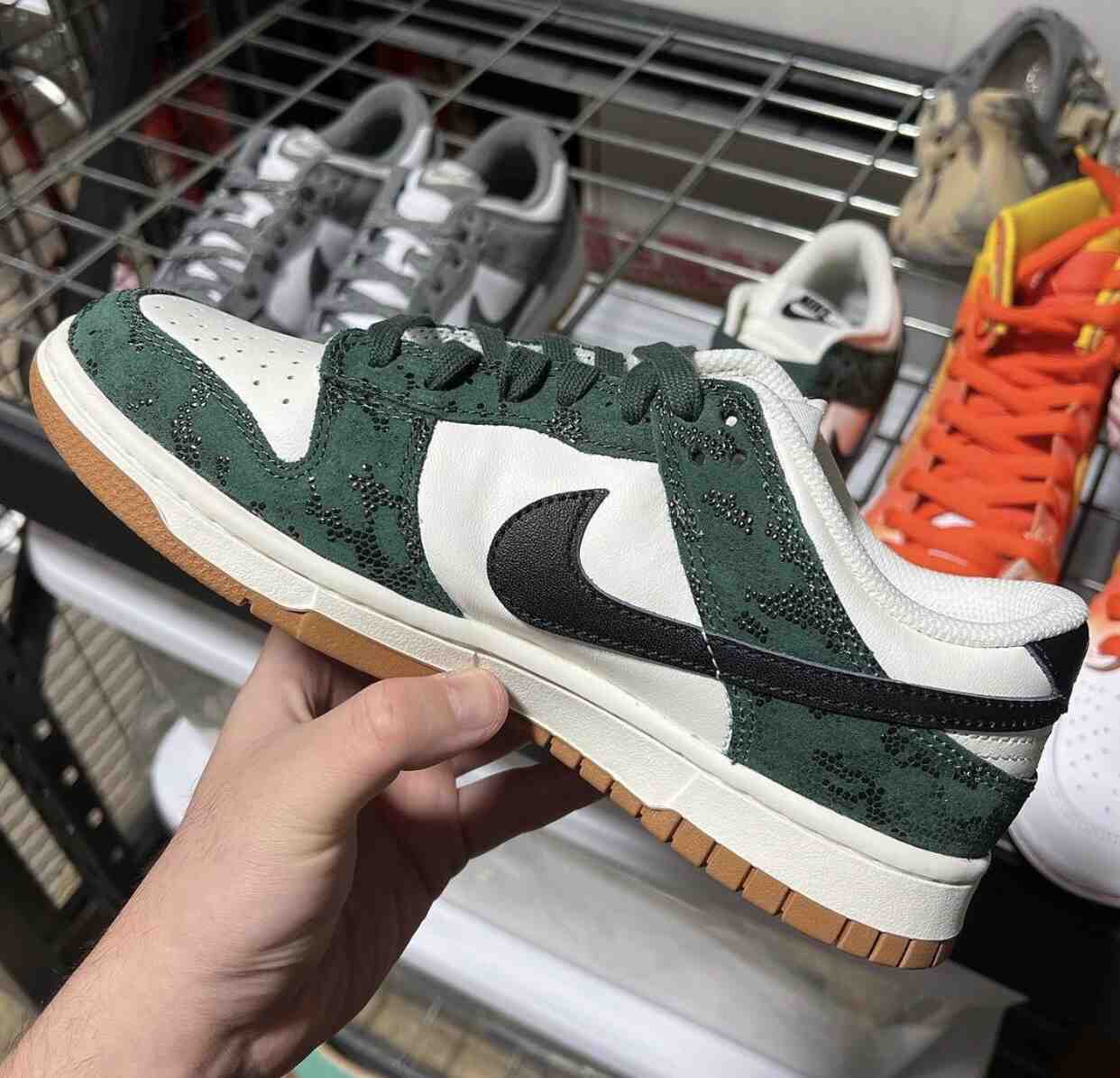 Nike Dunk Low Green Snake 2023 Nike Dunk Low Green Snake 2023