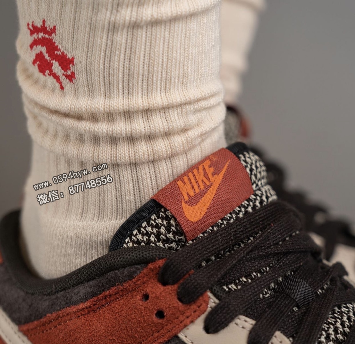 Nike-Dunk-Low-Red-Panda-On-Feet-7