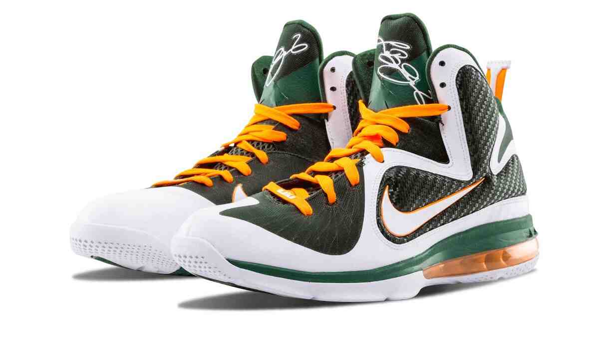 Nike LeBron 9 Miami Hurricanes