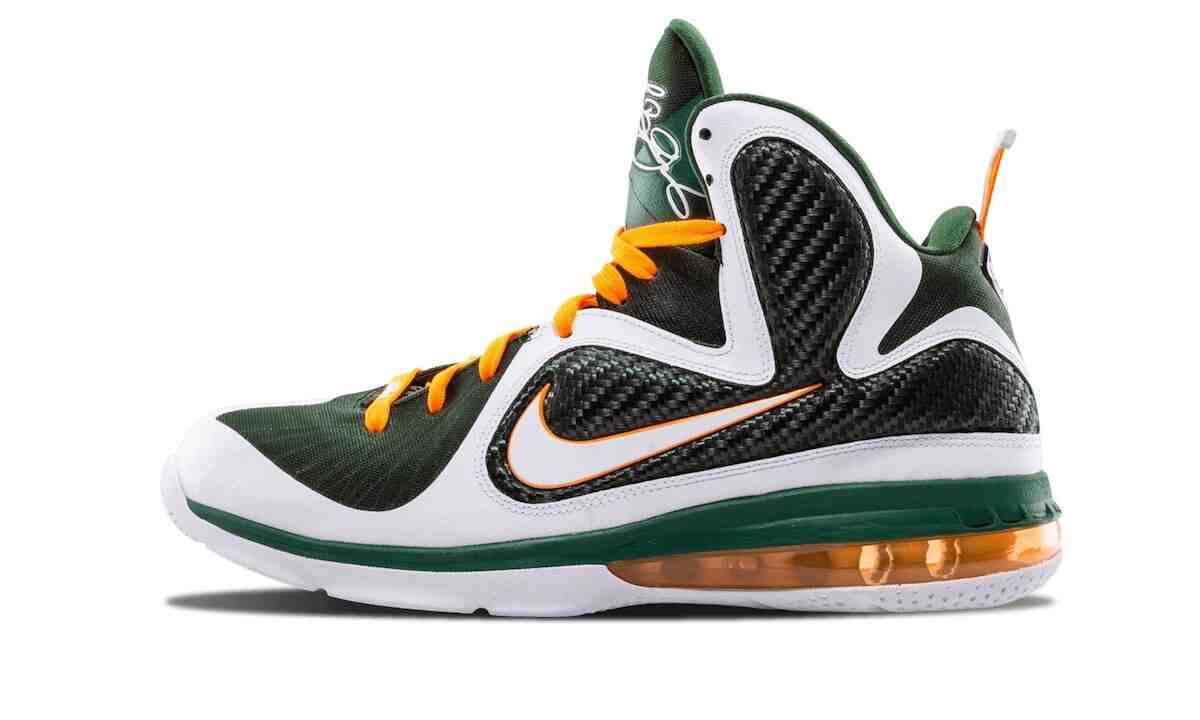 Nike LeBron 9 Miami Hurricanes