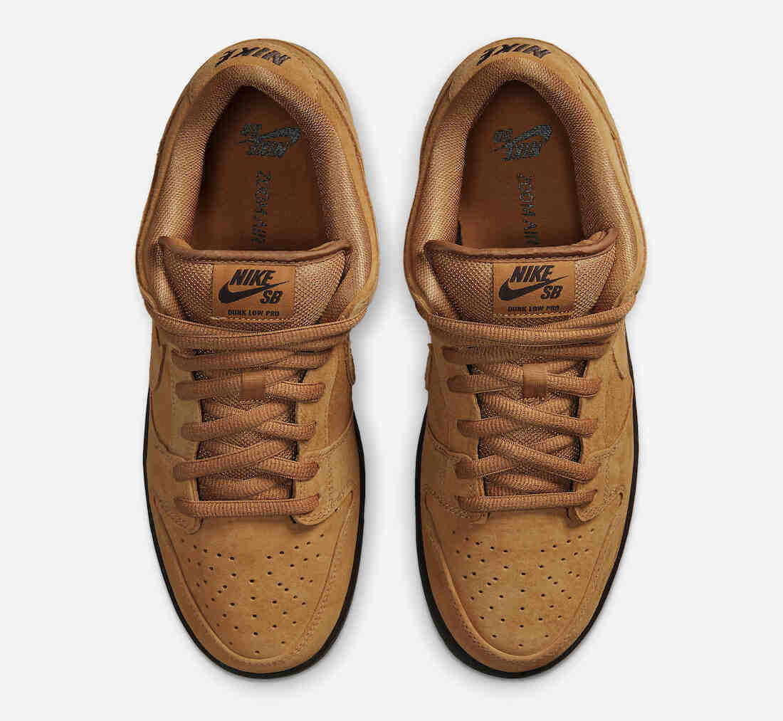 Nike SB Dunk Low Wheat Mocha BQ6817-204 Nike SB Dunk Low Wheat Mocha BQ6817-204