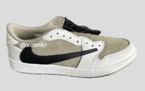 震撼登场：TRAVIS SCOTT X AIR JORDAN 1 LOW GOLF 10月13日发布