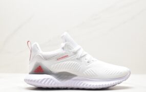 阿迪达斯 Adidas AlphaBounce Beyond 防滑减震透气 低帮 休闲跑步鞋 白色 CG4769