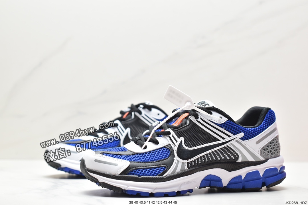 跑鞋, 跑步鞋, Zoom Air, Zoom, Nike Air Zoom Vomero 5, Nike Air, CI1694-100, Air Zoom - 耐克 Nike Air Zoom Vomero 5 轻便防滑 低帮 休闲运动跑步鞋 男女同款 白蓝 CI1694-100