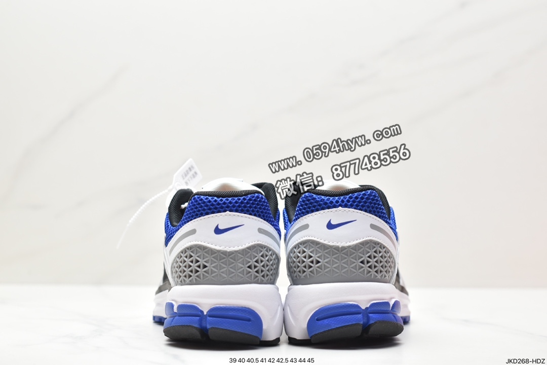 跑鞋, 跑步鞋, Zoom Air, Zoom, Nike Air Zoom Vomero 5, Nike Air, CI1694-100, Air Zoom - 耐克 Nike Air Zoom Vomero 5 轻便防滑 低帮 休闲运动跑步鞋 男女同款 白蓝 CI1694-100