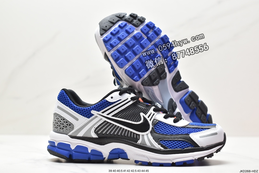 跑鞋, 跑步鞋, Zoom Air, Zoom, Nike Air Zoom Vomero 5, Nike Air, CI1694-100, Air Zoom - 耐克 Nike Air Zoom Vomero 5 轻便防滑 低帮 休闲运动跑步鞋 男女同款 白蓝 CI1694-100