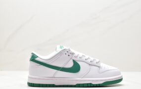 耐克 Nike Dunk Low 凯尔特人 耐磨防滑 低帮 休闲滑板板鞋 女款 白绿 DD1503-112