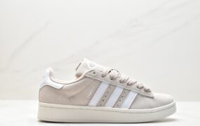 阿迪达斯 Adidas Originals Campus 00s 舒适潮流 轻便耐磨防滑 低帮 休闲运动板鞋 女款 卡其色 HP2924