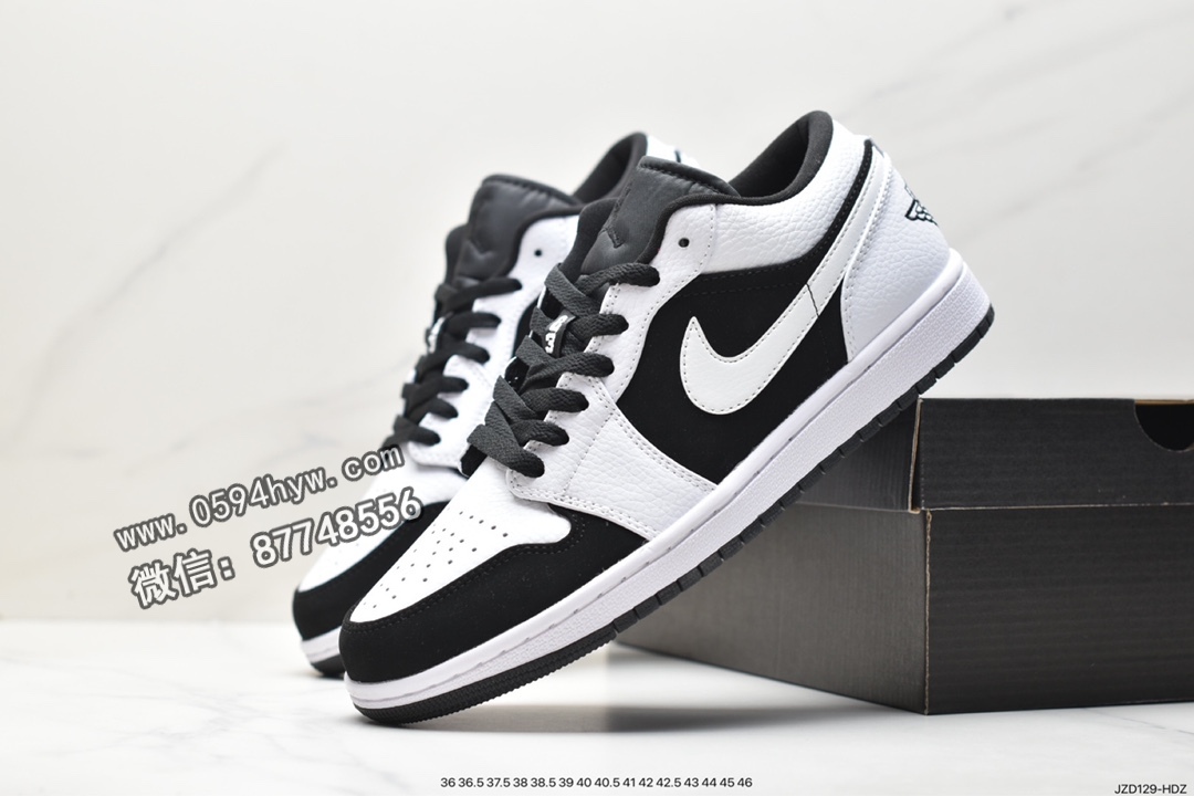 篮球鞋, Jordan Air Jordan 1 Low, Jordan, Air Jordan 1 Low, Air Jordan 1, Air Jordan, 553558-412, 553558 - 乔丹 Jordan Air Jordan 1 Low 防滑耐磨减震 低帮 休闲运动板鞋 黑白 553558-412