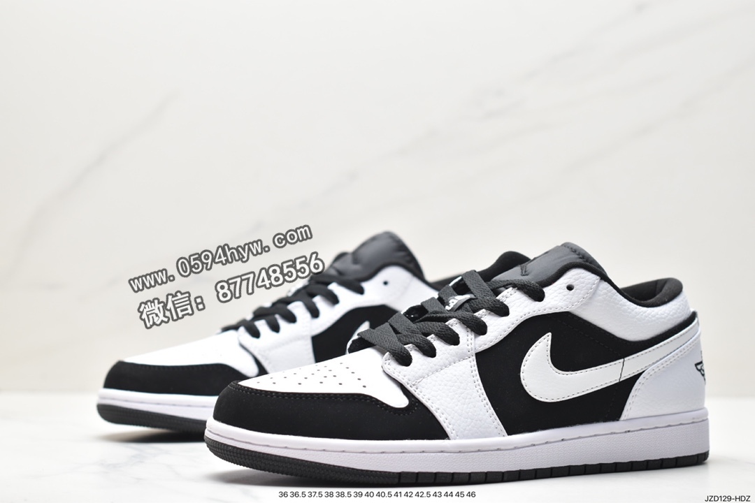 篮球鞋, Jordan Air Jordan 1 Low, Jordan, Air Jordan 1 Low, Air Jordan 1, Air Jordan, 553558-412, 553558 - 乔丹 Jordan Air Jordan 1 Low 防滑耐磨减震 低帮 休闲运动板鞋 黑白 553558-412