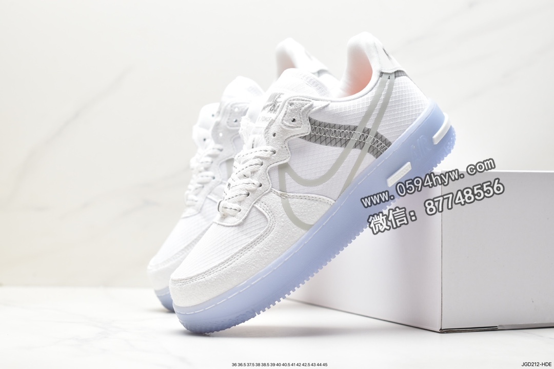 React中底, React, Nike Air Force 1Low react gs light bone, Nike Air Force 1 Low, Nike Air Force 1, Nike Air, Light Bone, CQ8879-100, Air Force 1 Low, Air Force 1 - 耐克 Nike Air Force 1Low react gs light bone 防滑耐磨 低帮休闲运动板鞋 男女同款 骨白 CQ8879-100