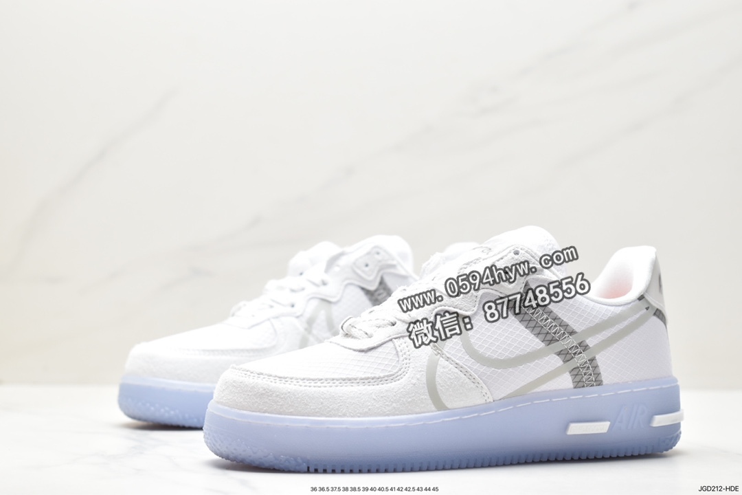 React中底, React, Nike Air Force 1Low react gs light bone, Nike Air Force 1 Low, Nike Air Force 1, Nike Air, Light Bone, CQ8879-100, Air Force 1 Low, Air Force 1 - 耐克 Nike Air Force 1Low react gs light bone 防滑耐磨 低帮休闲运动板鞋 男女同款 骨白 CQ8879-100