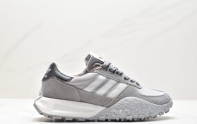 阿迪达斯 Adidas Originals Retropy E5 WRP. 减震防滑耐磨 低帮 运动休闲鞋 女款 灰白 HQ1861