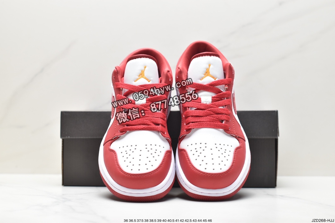 高帮, 篮球鞋, 乔丹, Swoosh, Jordan Air Jordan 1low“cardina“, Jordan Air Jordan 1 Low, Jordan, Air Jordan 1 Low, Air Jordan 1, Air Jordan, 553560-607 - 乔丹 Jordan Air Jordan 1low“cardina“ 耐磨防滑 低帮 复古篮球鞋 男款 白红色 553560-607