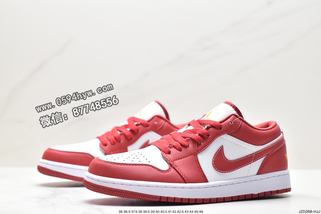 高帮, 篮球鞋, 乔丹, Swoosh, Jordan Air Jordan 1low“cardina“, Jordan Air Jordan 1 Low, Jordan, Air Jordan 1 Low, Air Jordan 1, Air Jordan, 553560-607 - 乔丹 Jordan Air Jordan 1low“cardina“ 耐磨防滑 低帮 复古篮球鞋 男款 白红色 553560-607