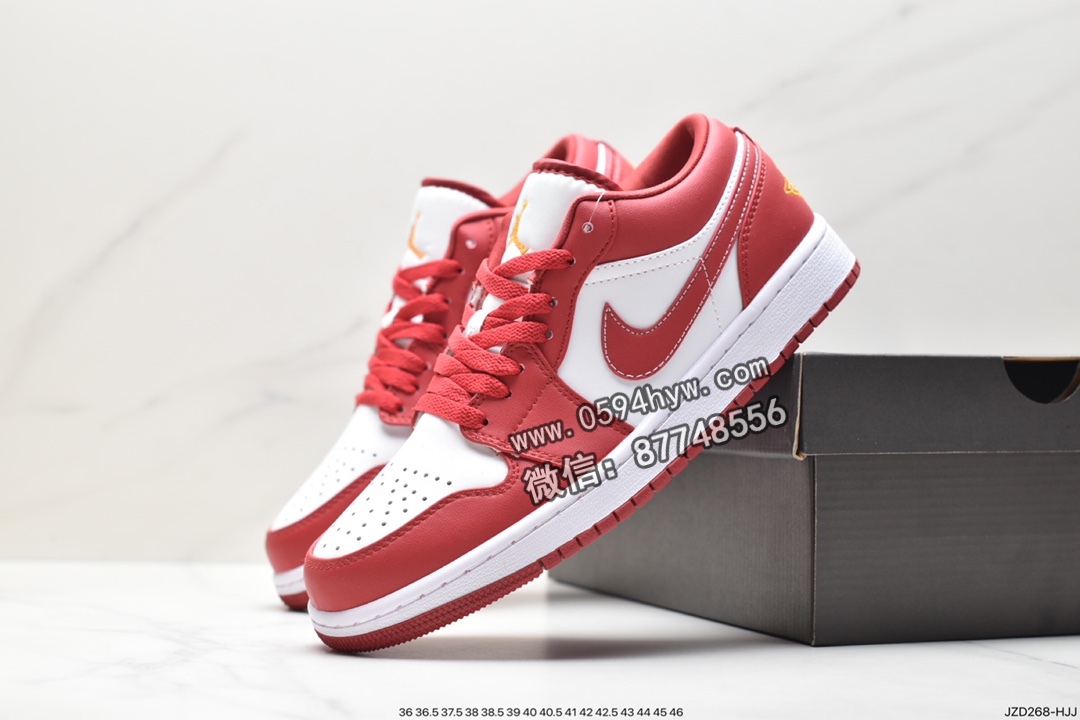 高帮, 篮球鞋, 乔丹, Swoosh, Jordan Air Jordan 1low“cardina“, Jordan Air Jordan 1 Low, Jordan, Air Jordan 1 Low, Air Jordan 1, Air Jordan, 553560-607 - 乔丹 Jordan Air Jordan 1low“cardina“ 耐磨防滑 低帮 复古篮球鞋 男款 白红色 553560-607