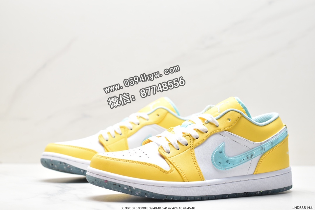 篮球鞋, Jumpman, Jordan Air Jordan 1 Mid”Green Yellow“, Jordan, DX4375-800, Air Jordan 1 Mid, Air Jordan 1, Air Jordan - 乔丹 Jordan Air Jordan 1 Mid”Green Yellow“AJ1 减震防滑耐磨 低帮 复古篮球鞋 黄白 DX4375-800