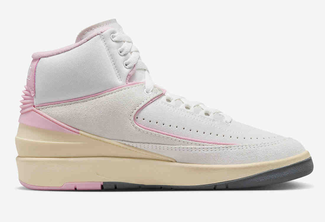 运动鞋, Jordan Brand, Jordan, Air Jordan 2 Soft Pink, Air Jordan 2, Air Jordan - 女款 Air Jordan 2 "Soft Pink" 的官方照片