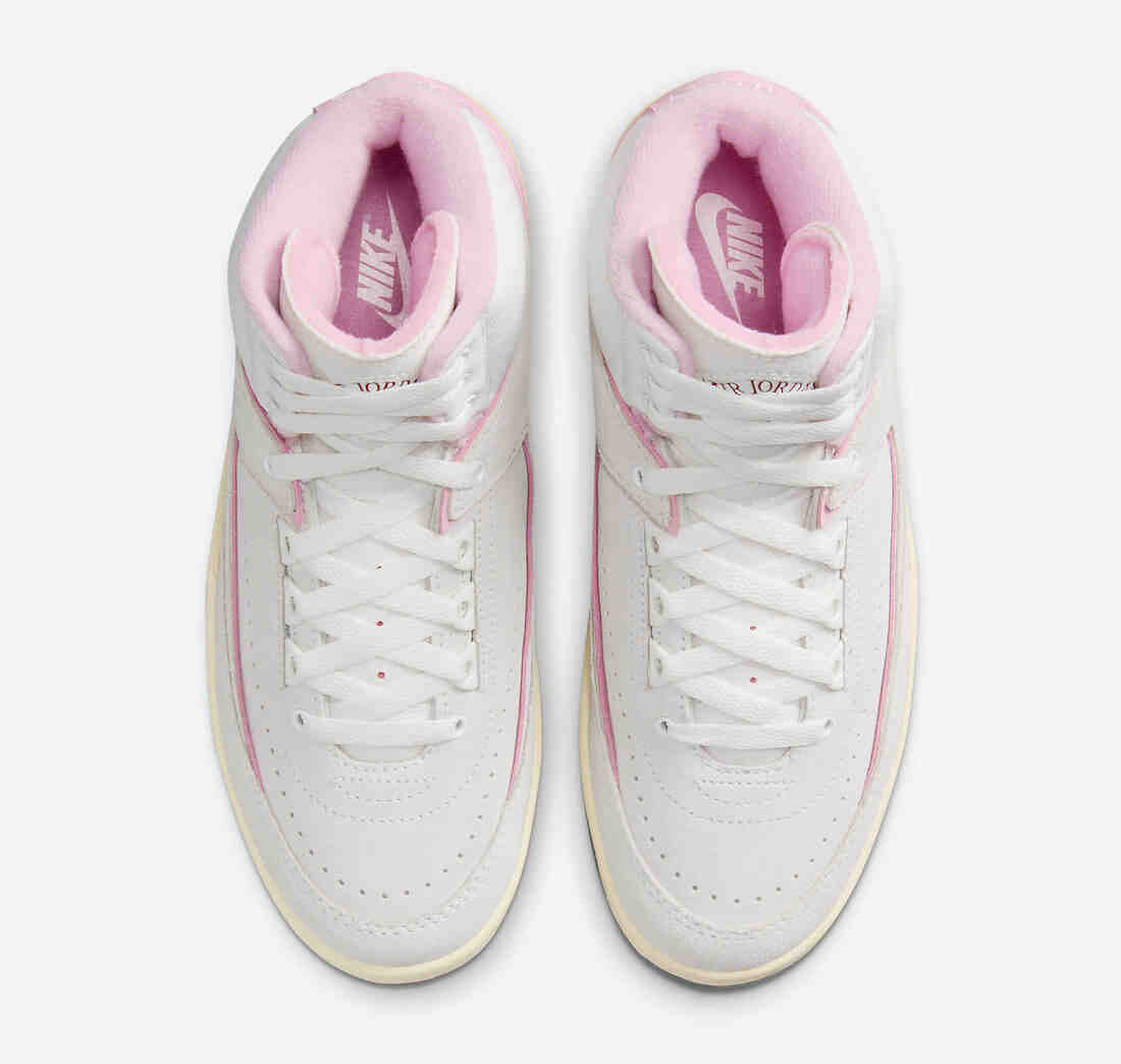 运动鞋, Jordan Brand, Jordan, Air Jordan 2 Soft Pink, Air Jordan 2, Air Jordan - 女款 Air Jordan 2 "Soft Pink" 的官方照片