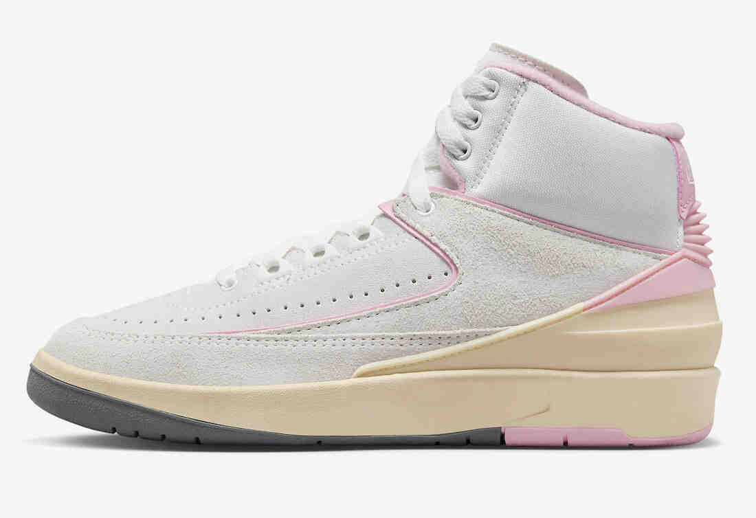 运动鞋, Jordan Brand, Jordan, Air Jordan 2 Soft Pink, Air Jordan 2, Air Jordan - 女款 Air Jordan 2 "Soft Pink" 的官方照片