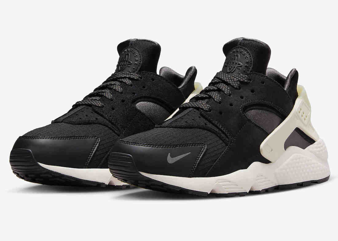 Anthracite and Black Nike Air Huarache