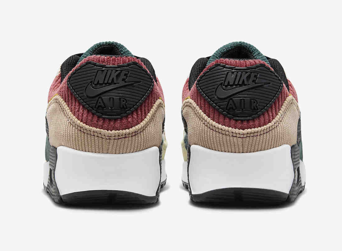 Nike Air Max 90 Multi-Corduroy Back Heels