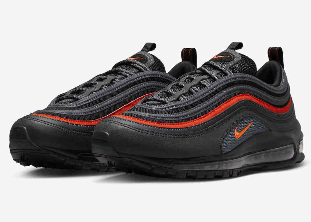 耐克 Air Max 97 黑色和皮康特红色款登场