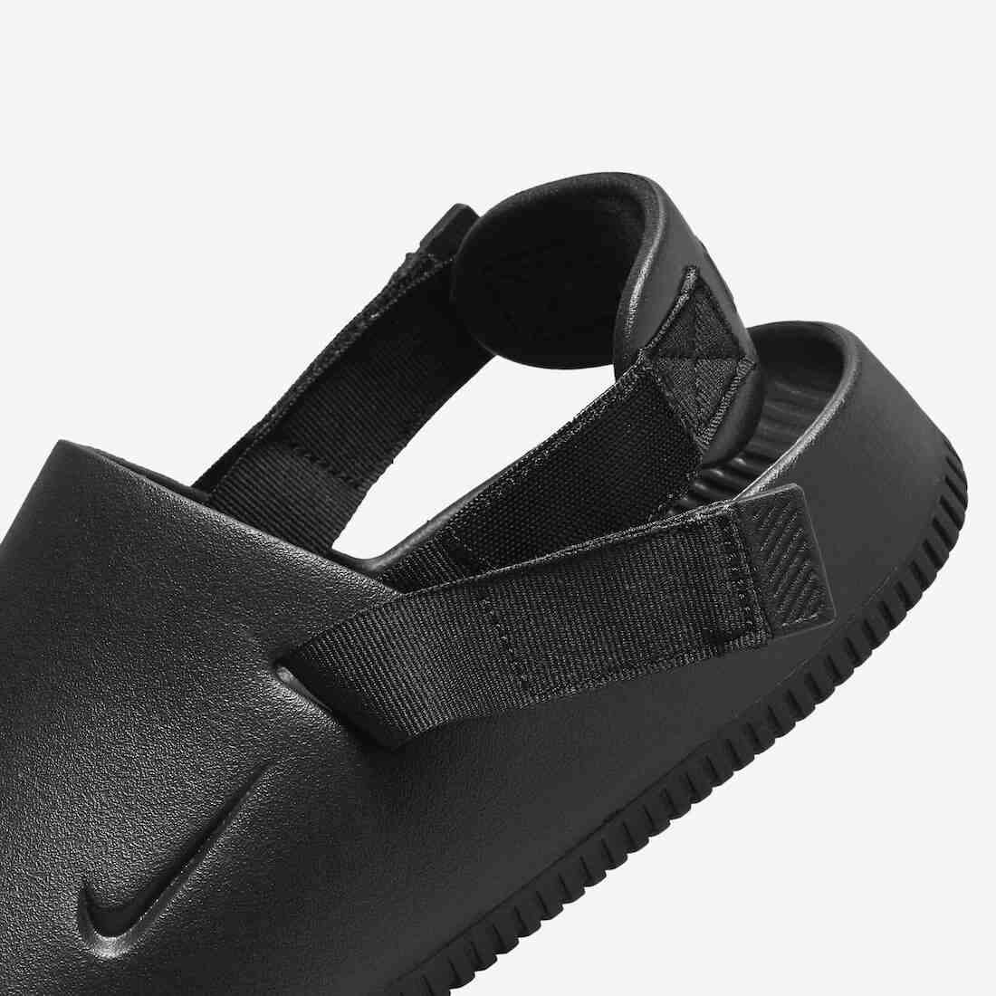 Black Nike Calm Mule