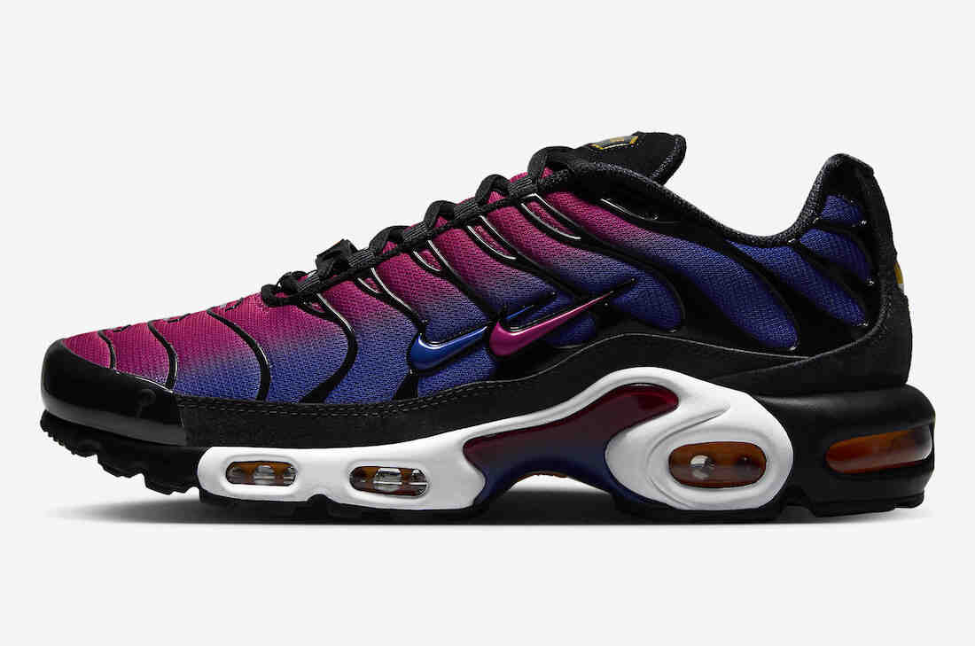 运动鞋, 耐克, Swoosh, Nike Air Max Plus, Nike Air Max, Nike Air, Air Max - 帕塔 x 耐克 Air Max Plus "巴塞罗那足球俱乐部 "2023 年假日发布