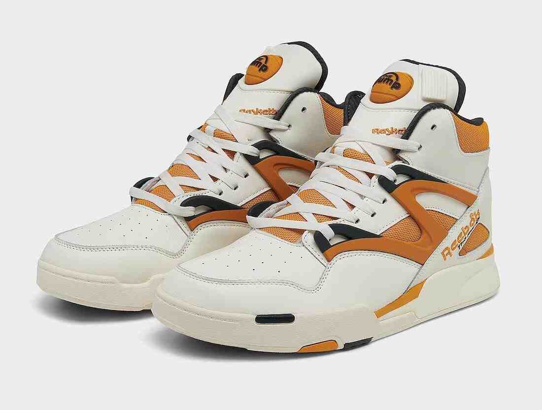 Reebok Pump Omni Zone II Radiant Ochre Lateral Side