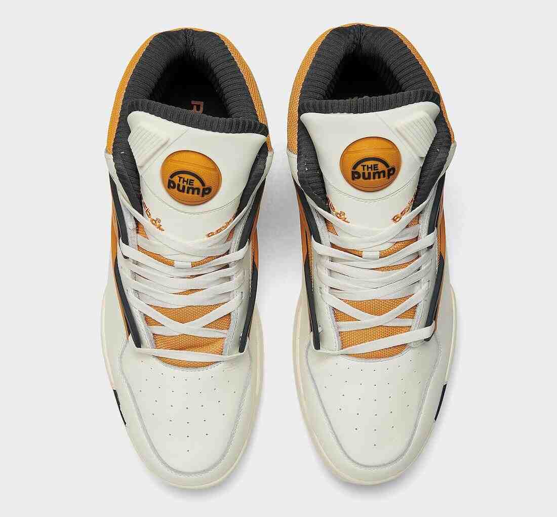 Reebok Pump Omni Zone II Radiant Ochre Lateral Side