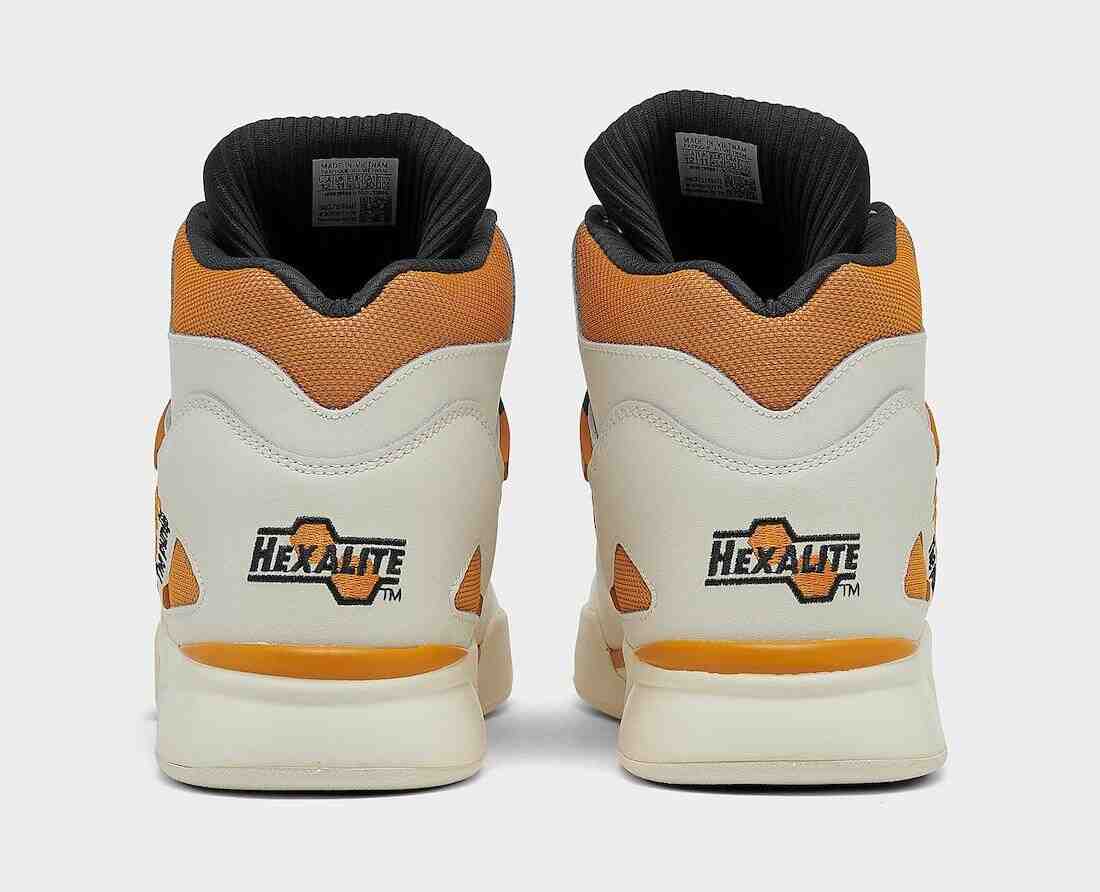 Reebok Pump Omni Zone II Radiant Ochre Lateral Side